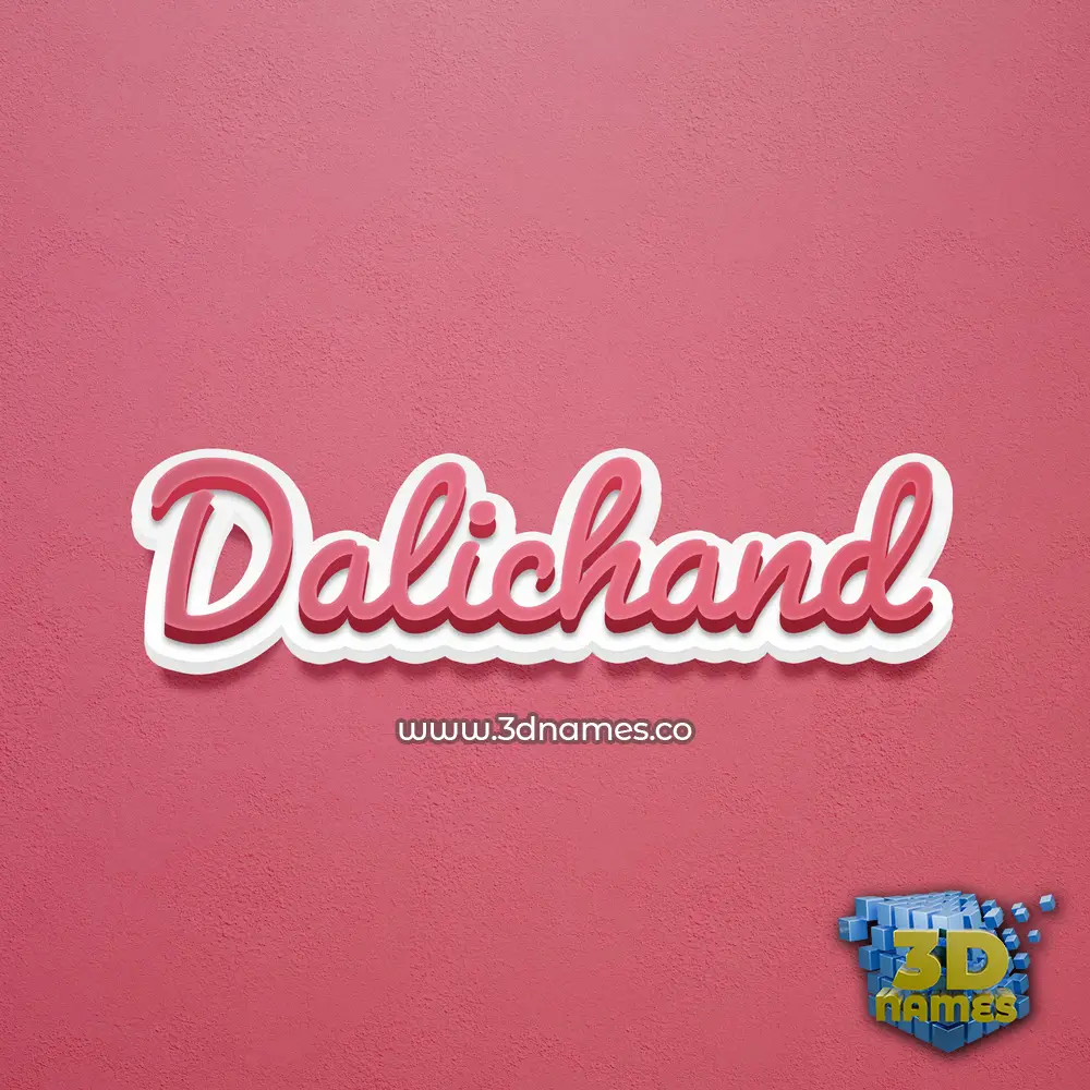 dalichand in Red Scribble style - 3D name wallpaper dalichand in Red Scribble style - 3D name wallpaper