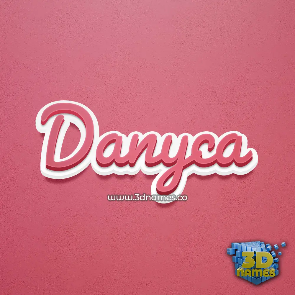 danyca in Red Scribble style - 3D name wallpaper danyca in Red Scribble style - 3D name wallpaper