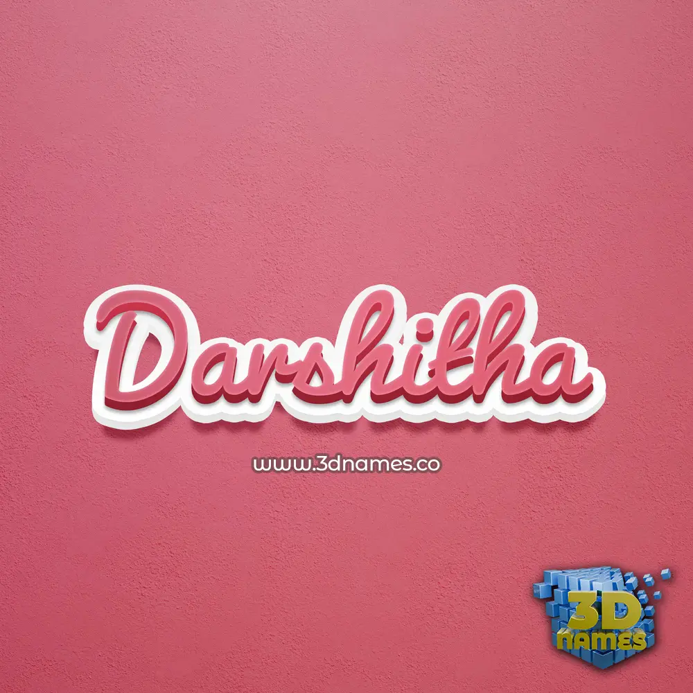 darshitha in Red Scribble style - 3D name wallpaper darshitha in Red Scribble style - 3D name wallpaper