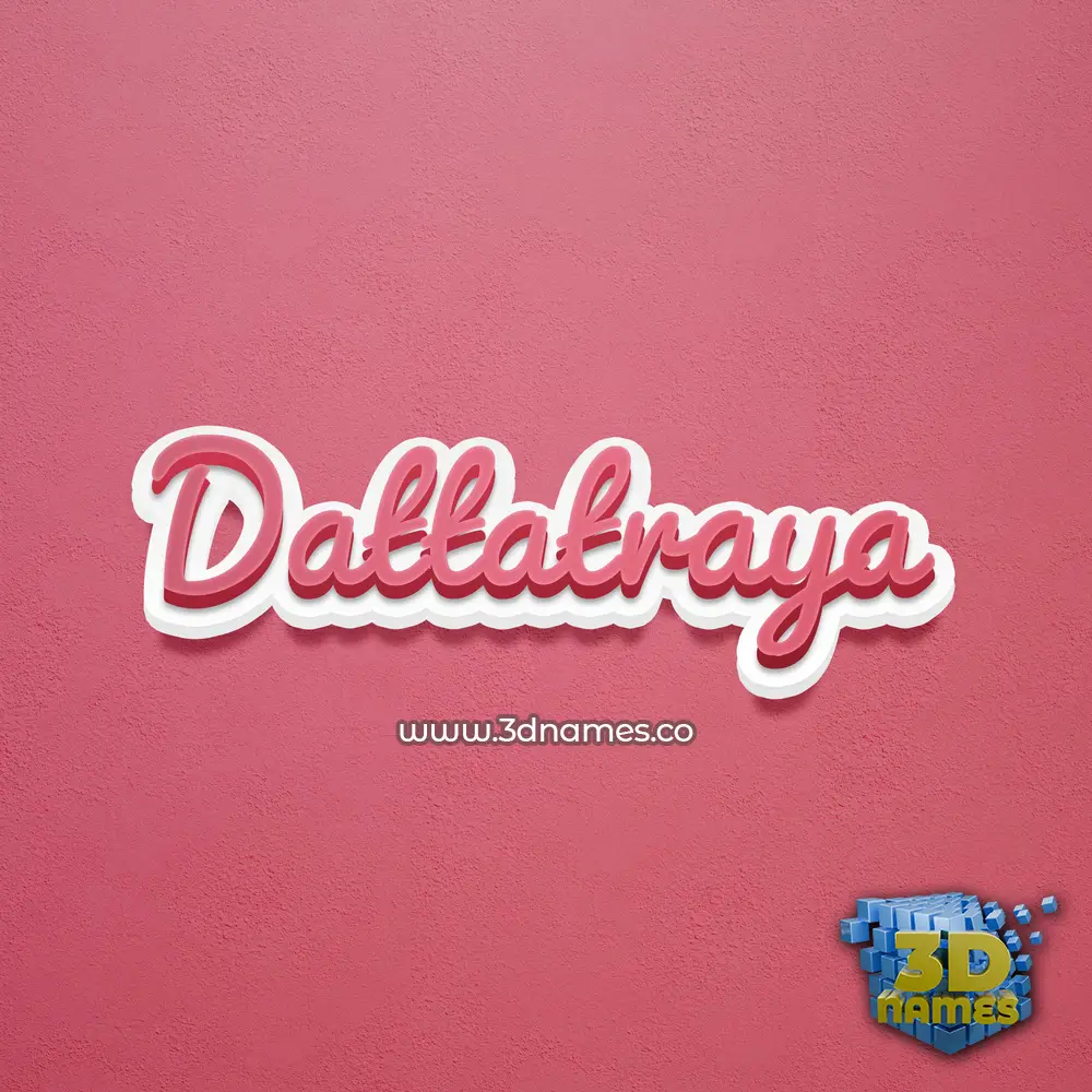 dattatraya in Red Scribble style - 3D name wallpaper dattatraya in Red Scribble style - 3D name wallpaper