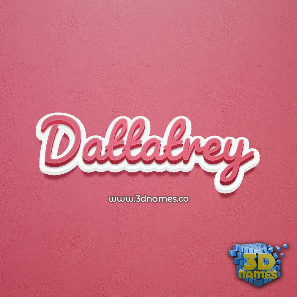 dattatrey in Red Scribble style - 3D name wallpaper dattatrey in Red Scribble style - 3D name wallpaper