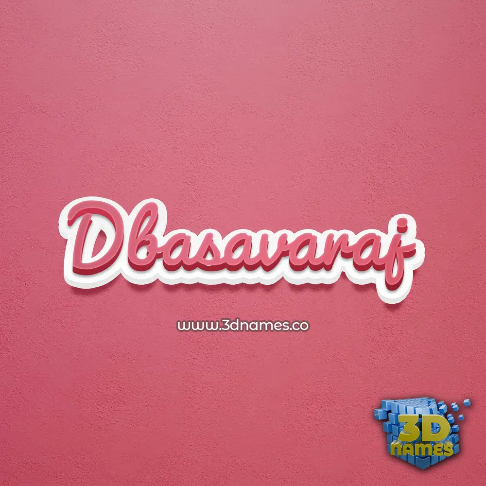 dbasavaraj in Red Scribble style - 3D name wallpaper dbasavaraj in Red Scribble style - 3D name wallpaper