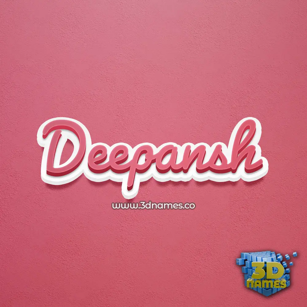 deepansh in Red Scribble style - 3D name wallpaper deepansh in Red Scribble style - 3D name wallpaper