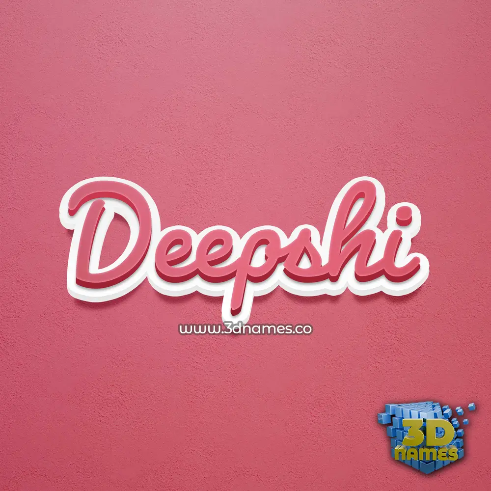 deepshi in Red Scribble style - 3D name wallpaper deepshi in Red Scribble style - 3D name wallpaper