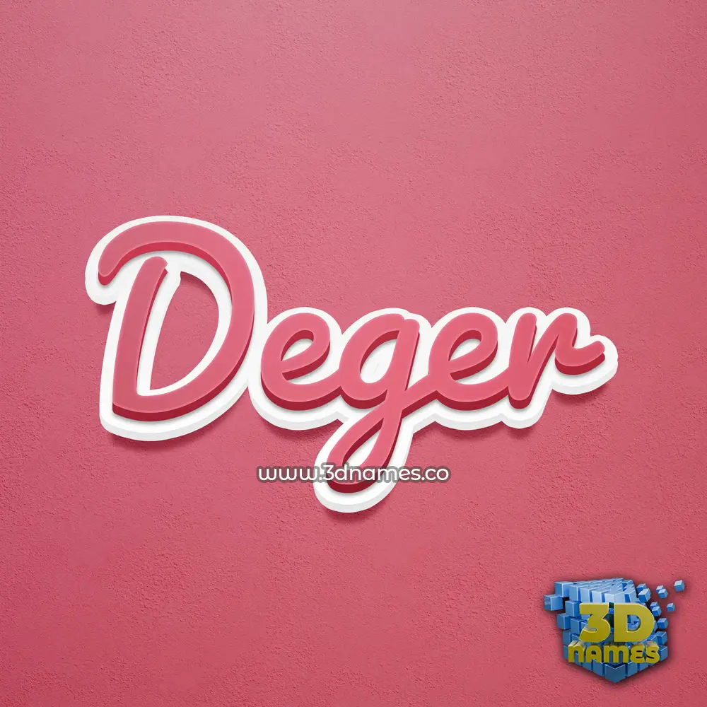 deger in Red Scribble style - 3D name wallpaper deger in Red Scribble style - 3D name wallpaper