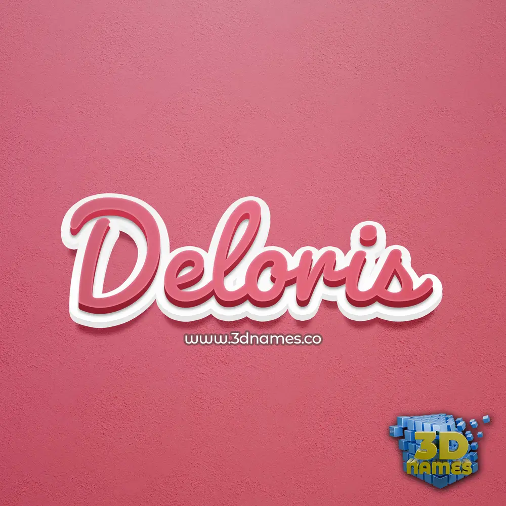 deloris in Red Scribble style - 3D name wallpaper deloris in Red Scribble style - 3D name wallpaper