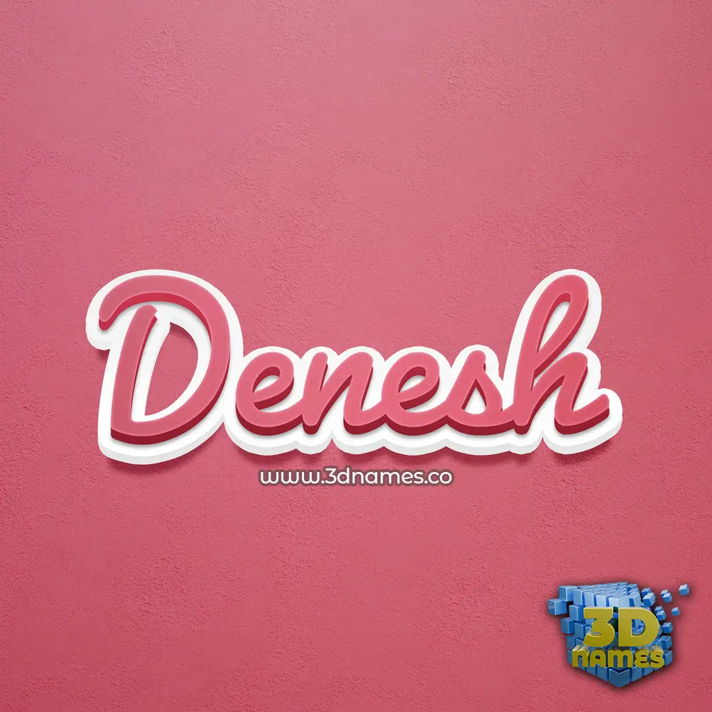 denesh in Red Scribble style - 3D name wallpaper denesh in Red Scribble style - 3D name wallpaper
