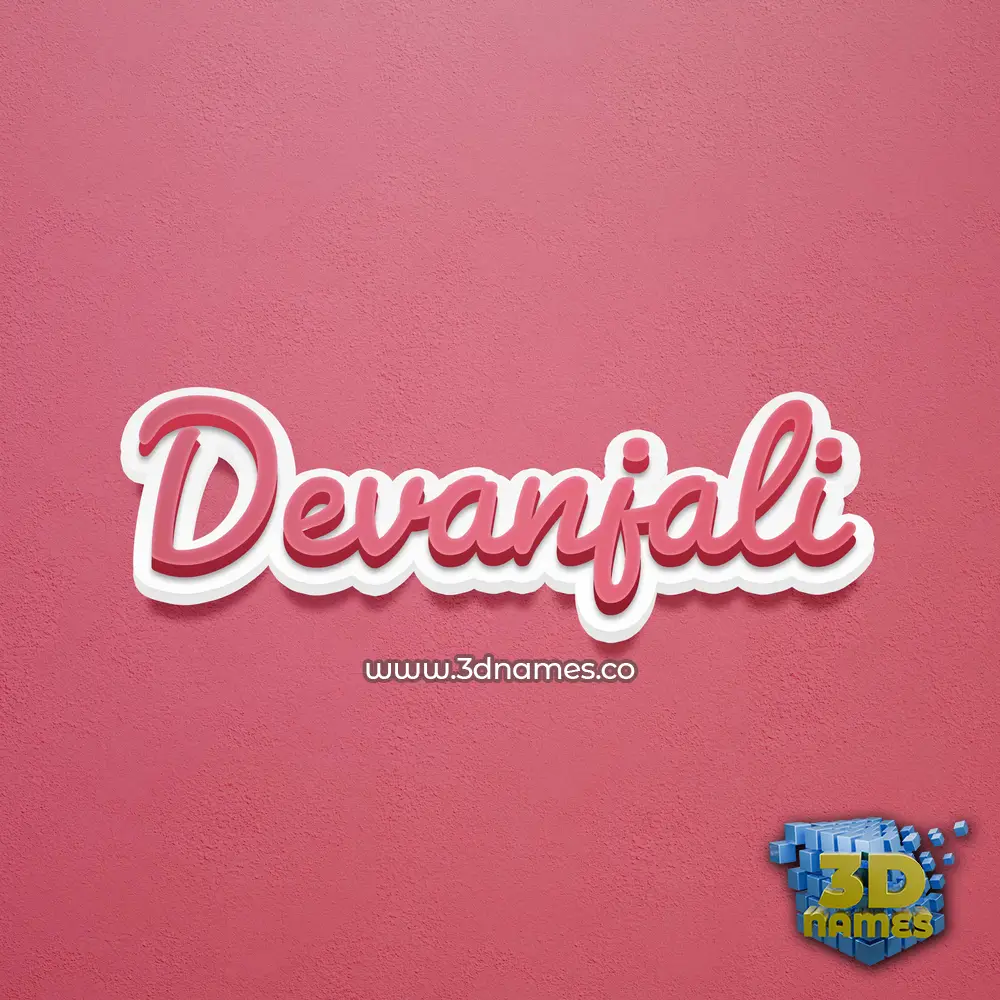 devanjali in Red Scribble style - 3D name wallpaper devanjali in Red Scribble style - 3D name wallpaper