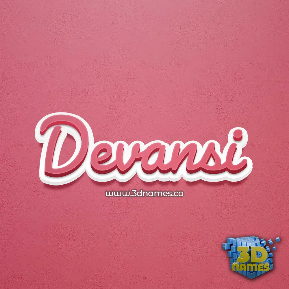 devansi in Red Scribble style - 3D name wallpaper devansi in Red Scribble style - 3D name wallpaper