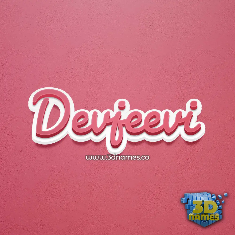 devjeevi in Red Scribble style - 3D name wallpaper devjeevi in Red Scribble style - 3D name wallpaper