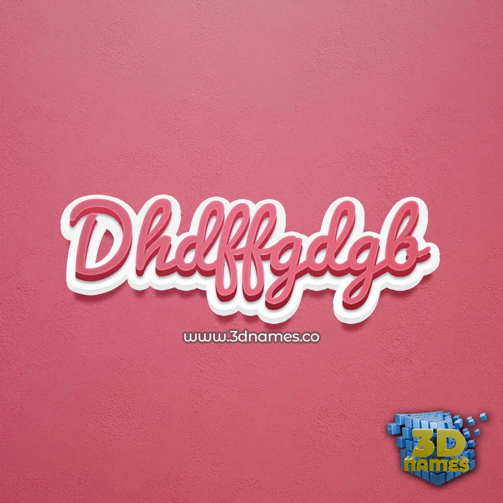 dhdffgdgb in Red Scribble style - 3D name wallpaper dhdffgdgb in Red Scribble style - 3D name wallpaper
