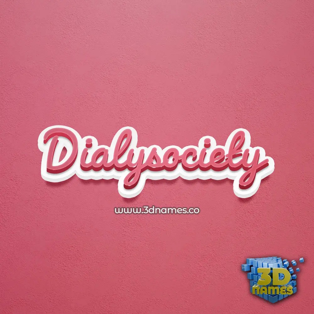 dialysociety in Red Scribble style - 3D name wallpaper dialysociety in Red Scribble style - 3D name wallpaper
