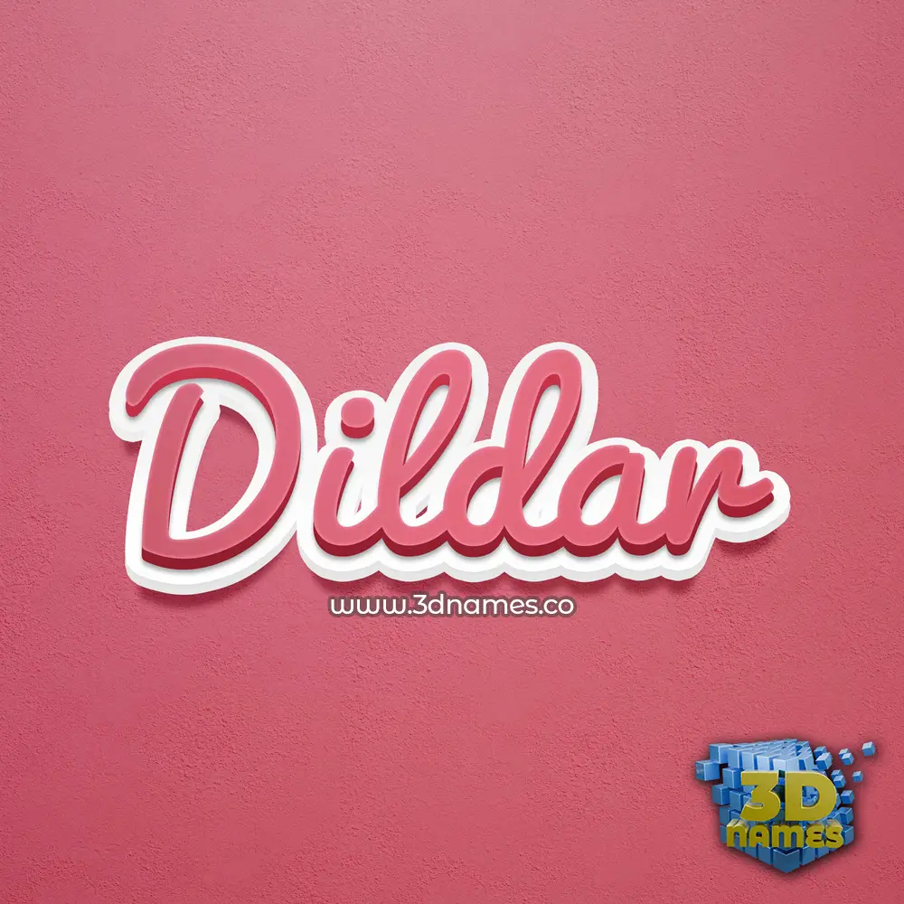 dildar in Red Scribble style - 3D name wallpaper dildar in Red Scribble style - 3D name wallpaper