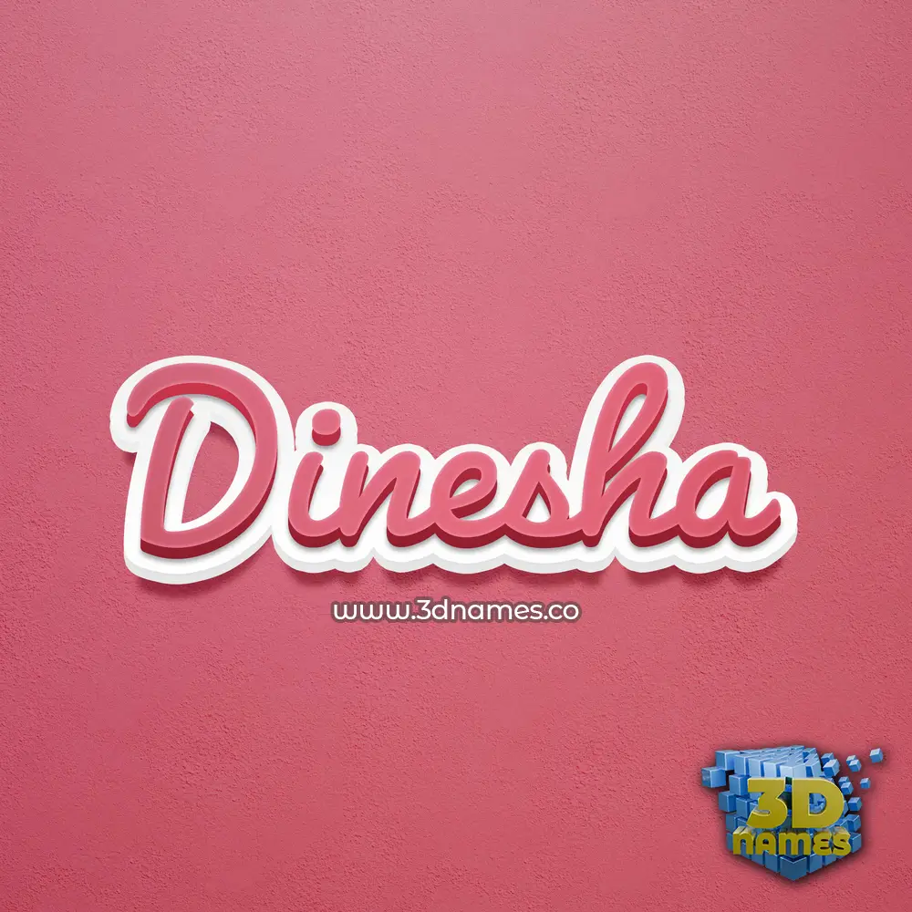dinesha in Red Scribble style - 3D name wallpaper dinesha in Red Scribble style - 3D name wallpaper