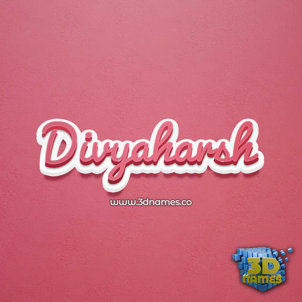 divyaharsh in Red Scribble style - 3D name wallpaper divyaharsh in Red Scribble style - 3D name wallpaper