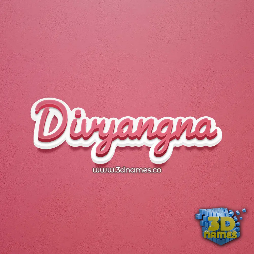 divyangna in Red Scribble style - 3D name wallpaper divyangna in Red Scribble style - 3D name wallpaper