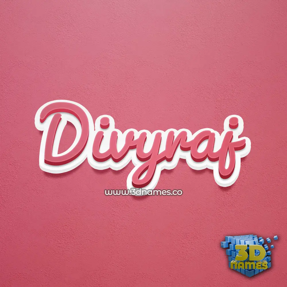 divyraj in Red Scribble style - 3D name wallpaper divyraj in Red Scribble style - 3D name wallpaper