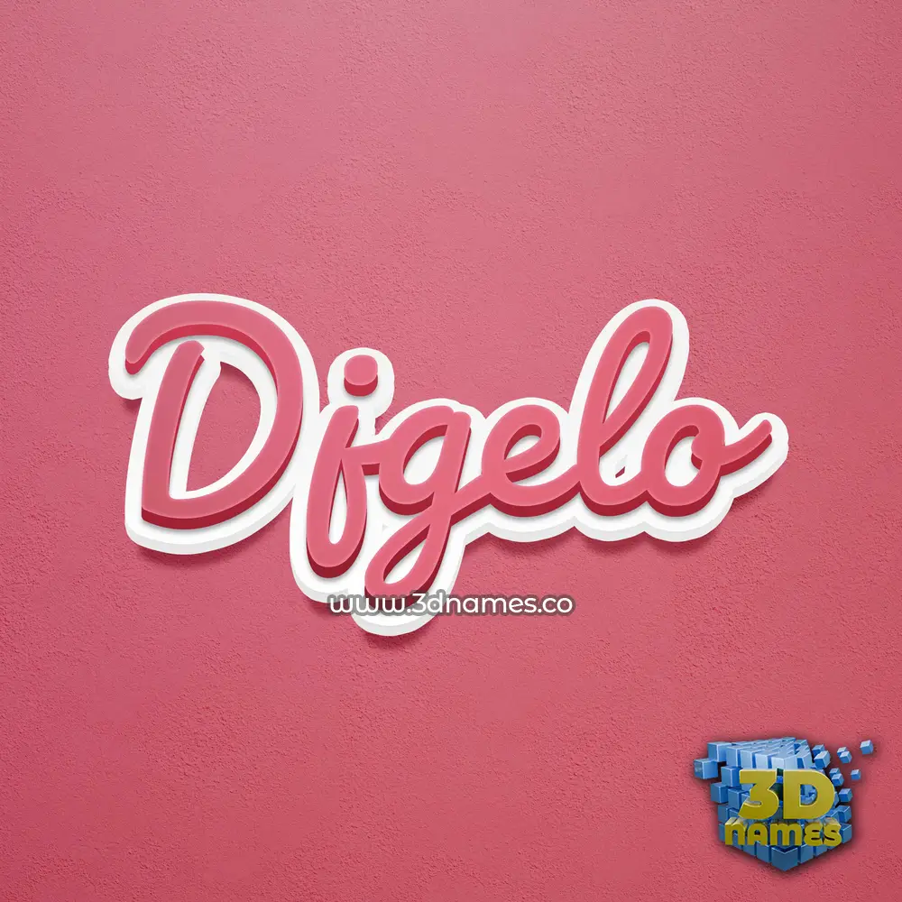 djgelo in Red Scribble style - 3D name wallpaper djgelo in Red Scribble style - 3D name wallpaper