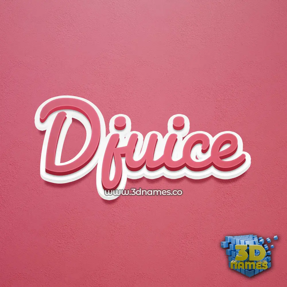 djuice in Red Scribble style - 3D name wallpaper djuice in Red Scribble style - 3D name wallpaper
