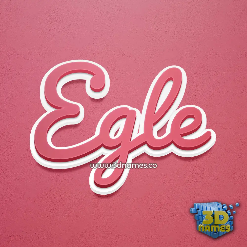 egle in Red Scribble style - 3D name wallpaper egle in Red Scribble style - 3D name wallpaper