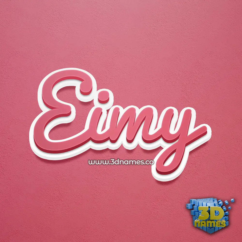eimy in Red Scribble style - 3D name wallpaper eimy in Red Scribble style - 3D name wallpaper