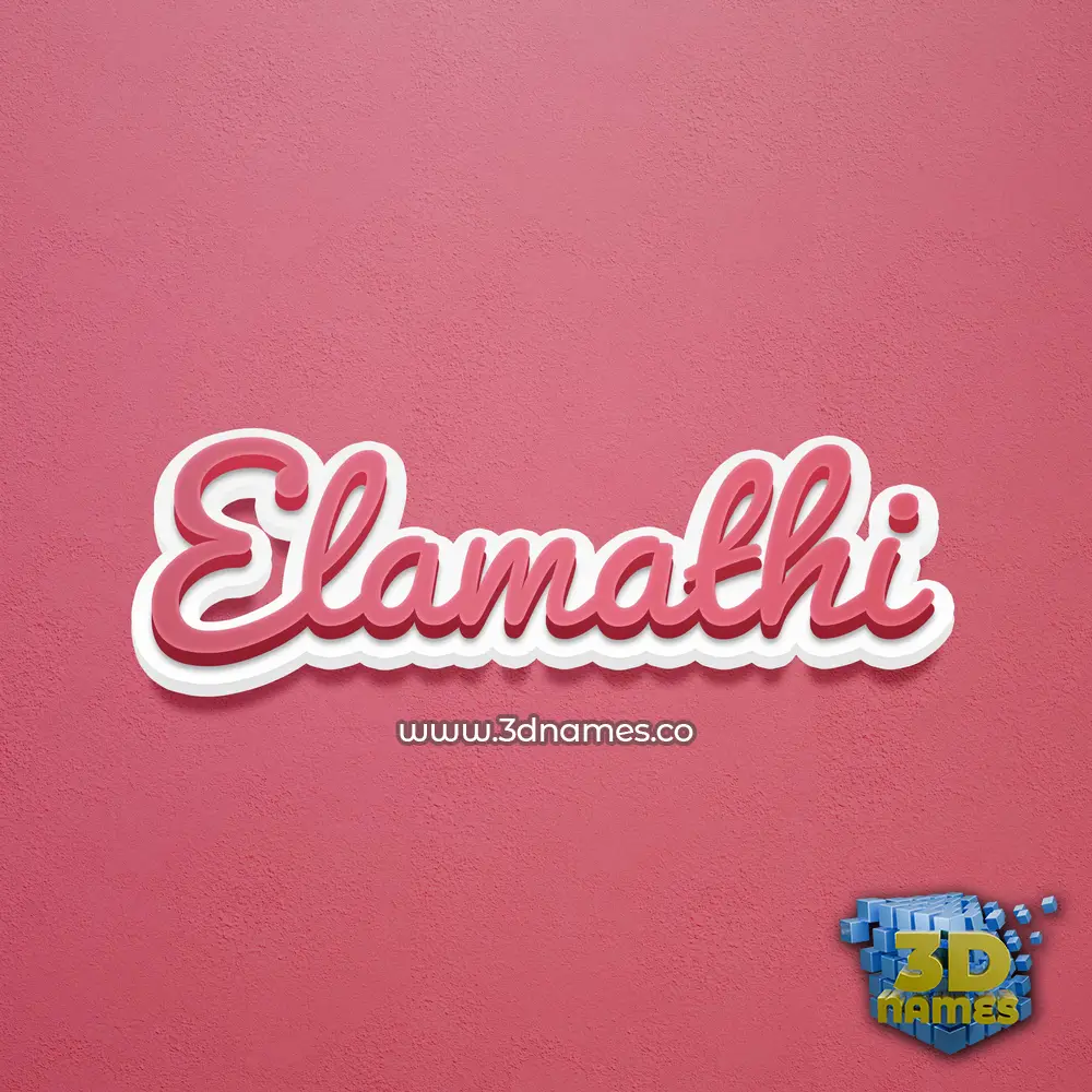 elamathi in Red Scribble style - 3D name wallpaper elamathi in Red Scribble style - 3D name wallpaper