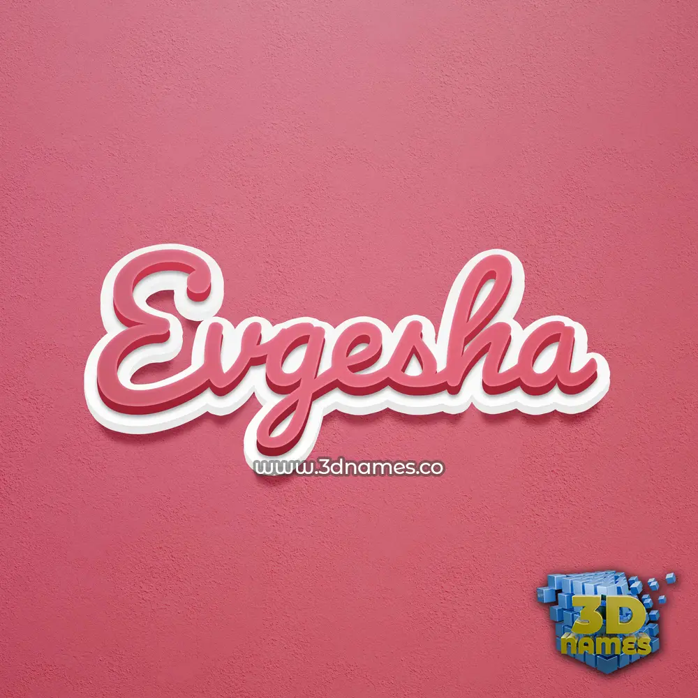 evgesha in Red Scribble style - 3D name wallpaper evgesha in Red Scribble style - 3D name wallpaper