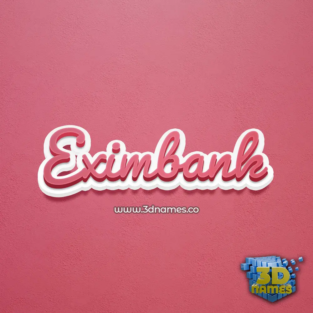eximbank in Red Scribble style - 3D name wallpaper eximbank in Red Scribble style - 3D name wallpaper