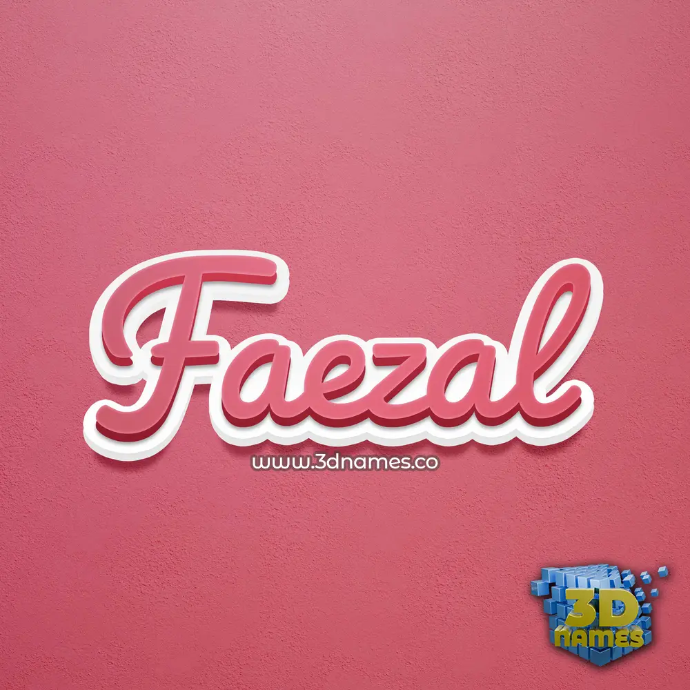faezal in Red Scribble style - 3D name wallpaper faezal in Red Scribble style - 3D name wallpaper