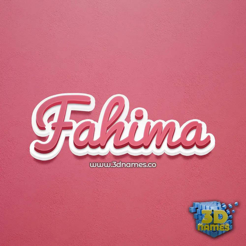 fahima in Red Scribble style - 3D name wallpaper fahima in Red Scribble style - 3D name wallpaper