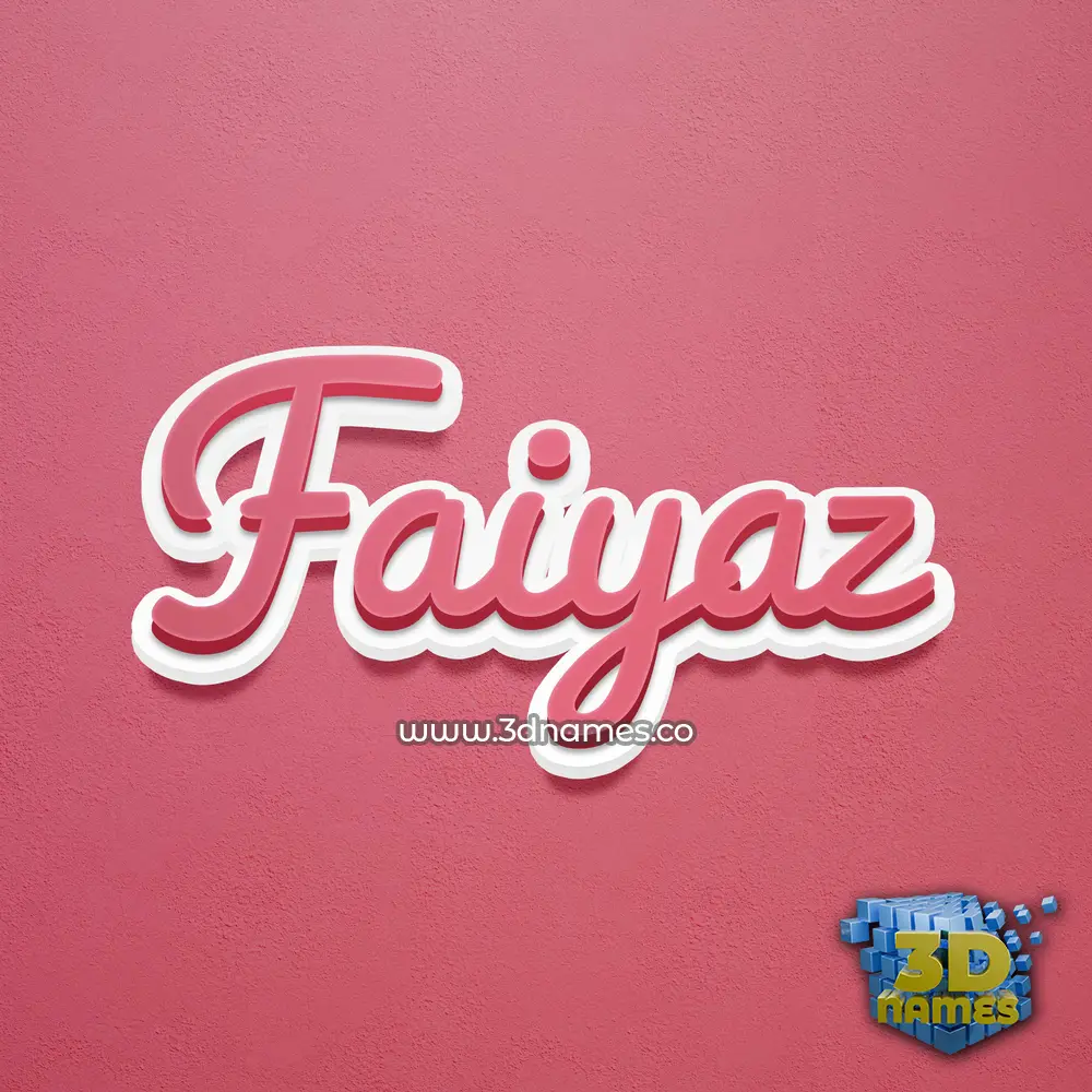 faiyaz in Red Scribble style - 3D name wallpaper faiyaz in Red Scribble style - 3D name wallpaper