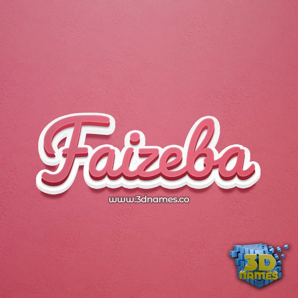 faizeba in Red Scribble style - 3D name wallpaper faizeba in Red Scribble style - 3D name wallpaper