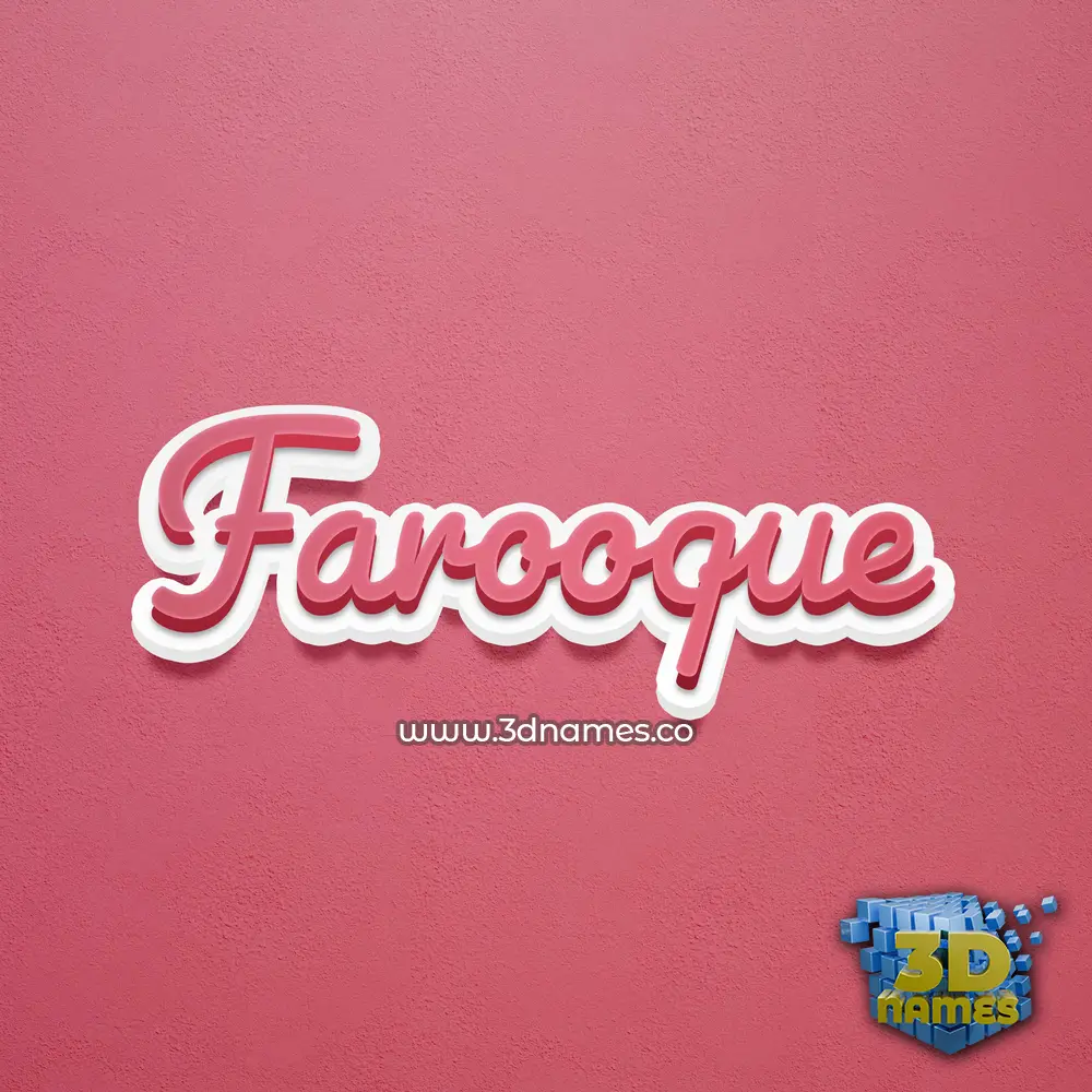 farooque in Red Scribble style - 3D name wallpaper farooque in Red Scribble style - 3D name wallpaper