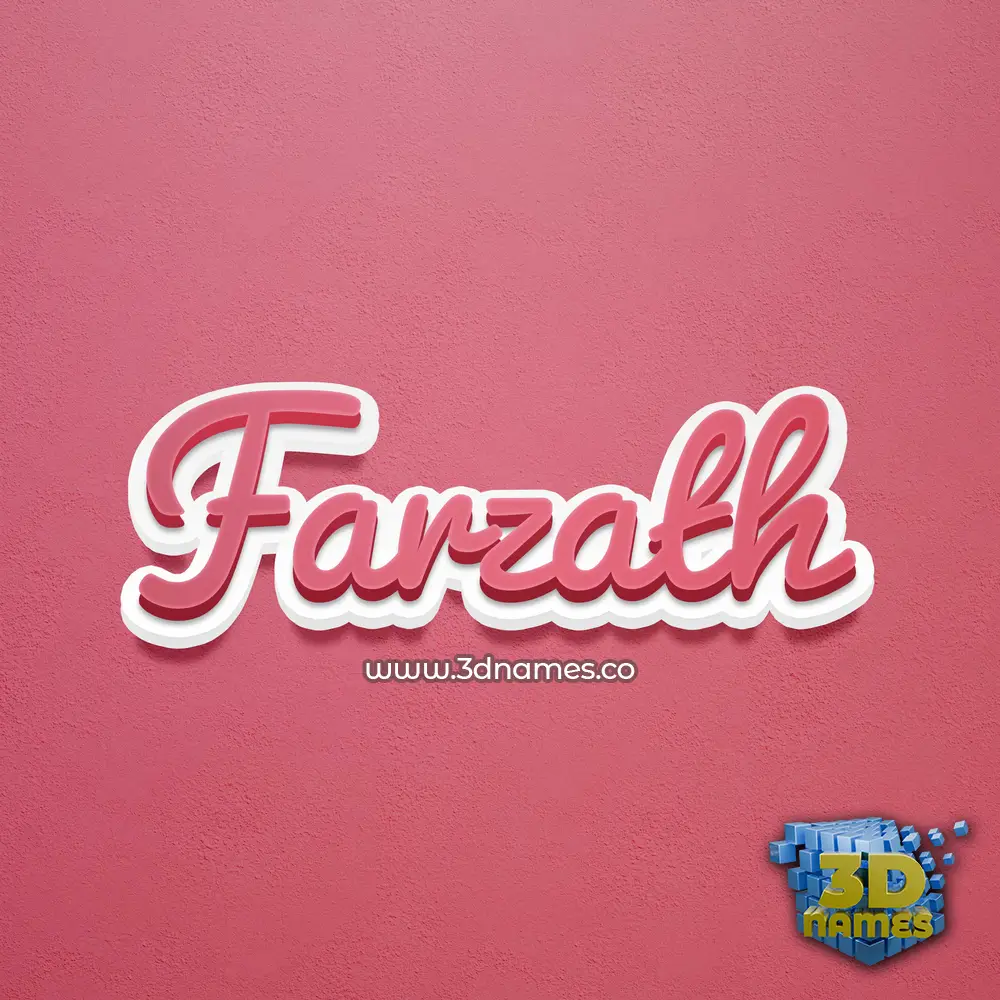 farzath in Red Scribble style - 3D name wallpaper farzath in Red Scribble style - 3D name wallpaper