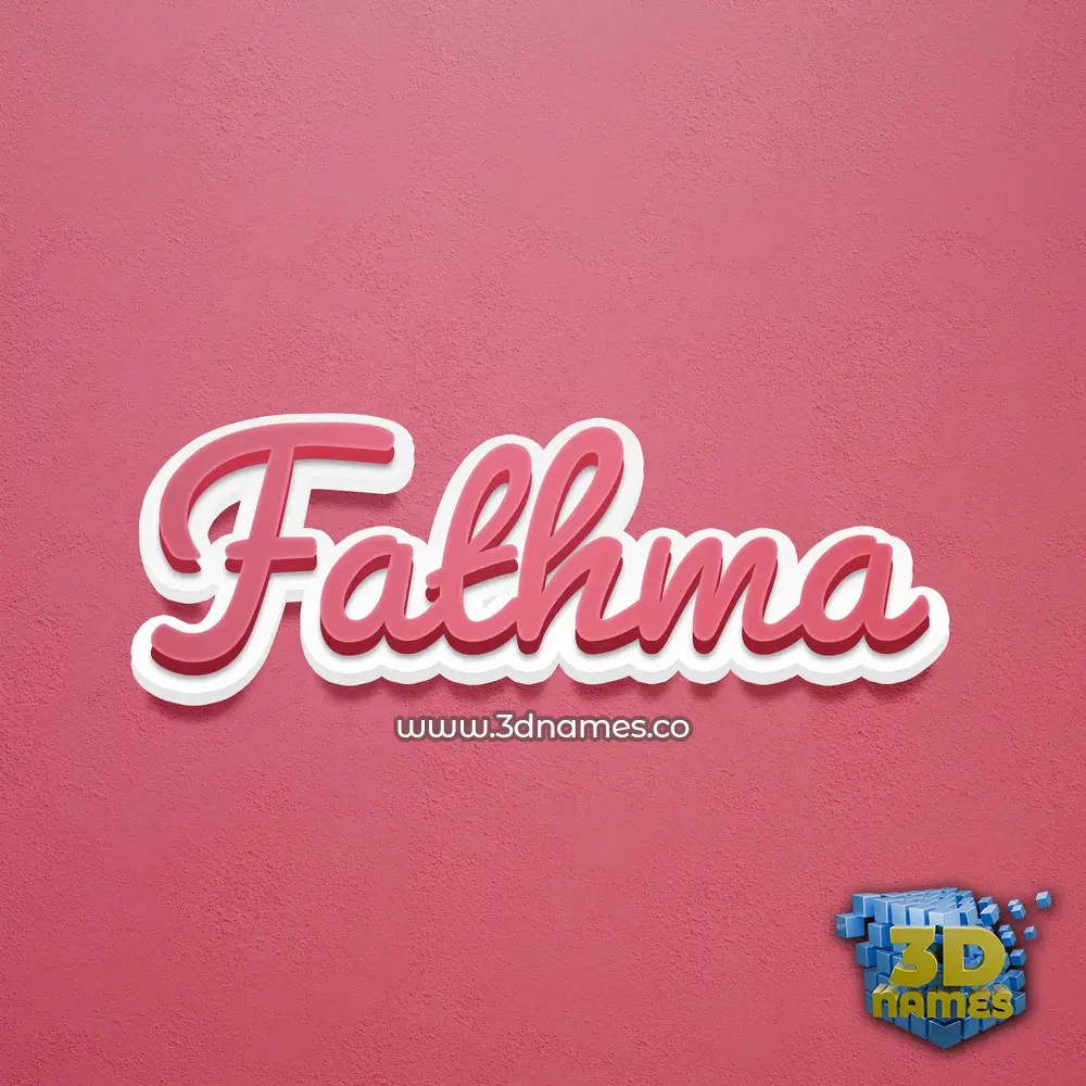 fathma in Red Scribble style - 3D name wallpaper fathma in Red Scribble style - 3D name wallpaper