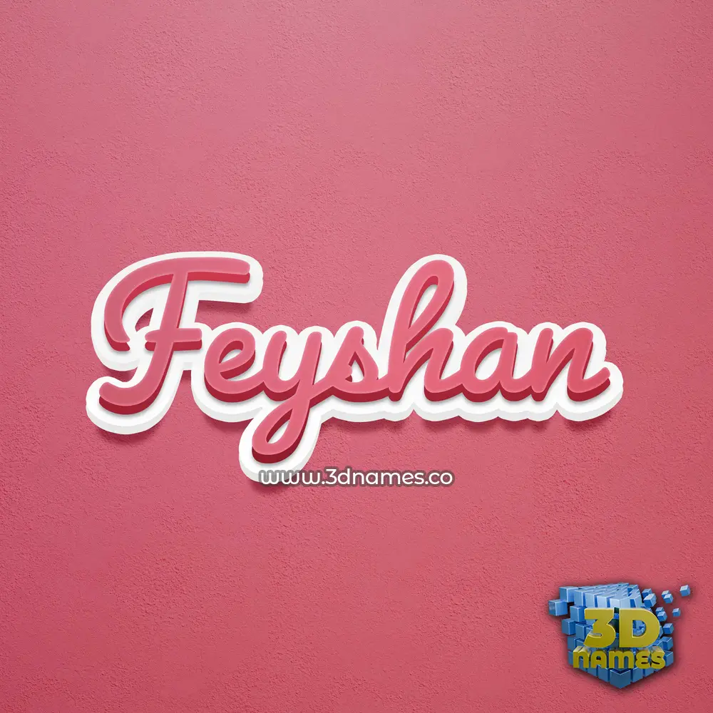 feyshan in Red Scribble style - 3D name wallpaper feyshan in Red Scribble style - 3D name wallpaper