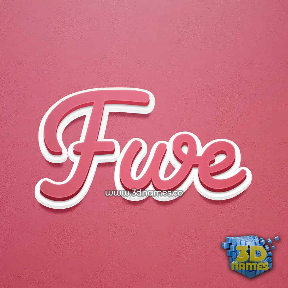 fwe in Red Scribble style - 3D name wallpaper fwe in Red Scribble style - 3D name wallpaper