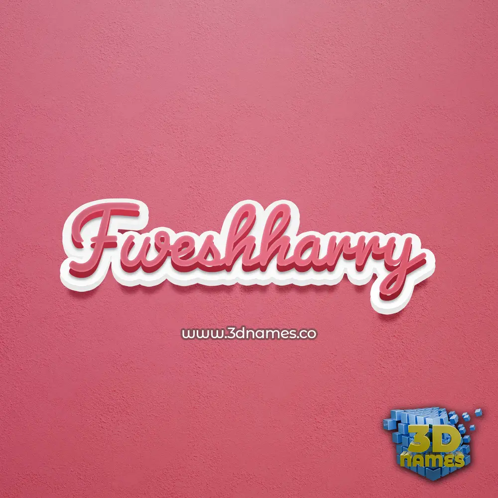 fweshharry in Red Scribble style - 3D name wallpaper fweshharry in Red Scribble style - 3D name wallpaper