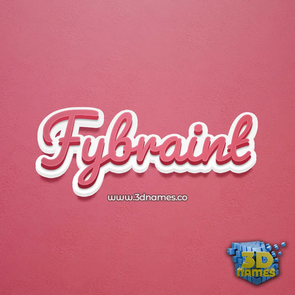 fybraint in Red Scribble style - 3D name wallpaper fybraint in Red Scribble style - 3D name wallpaper