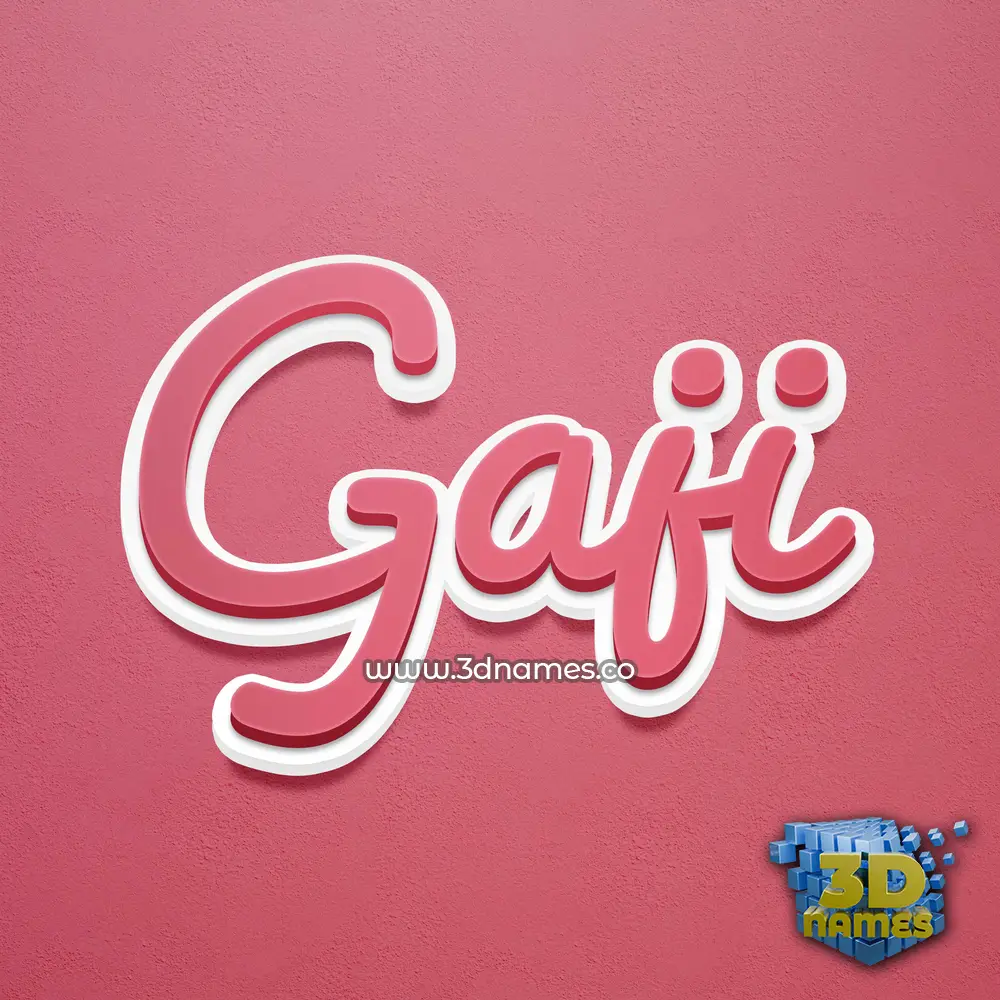 gaji in Red Scribble style - 3D name wallpaper gaji in Red Scribble style - 3D name wallpaper
