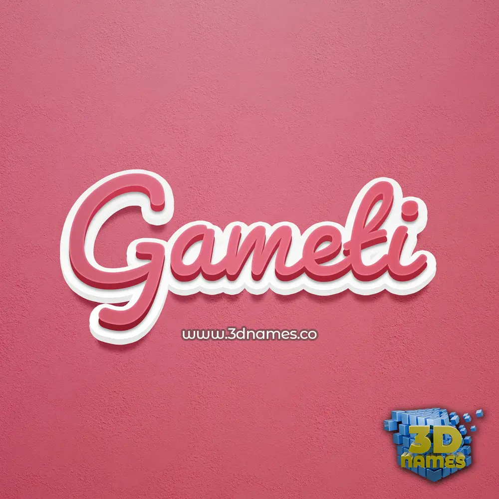 gameti in Red Scribble style - 3D name wallpaper gameti in Red Scribble style - 3D name wallpaper