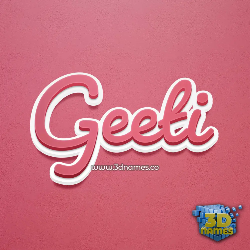 geeti in Red Scribble style - 3D name wallpaper geeti in Red Scribble style - 3D name wallpaper