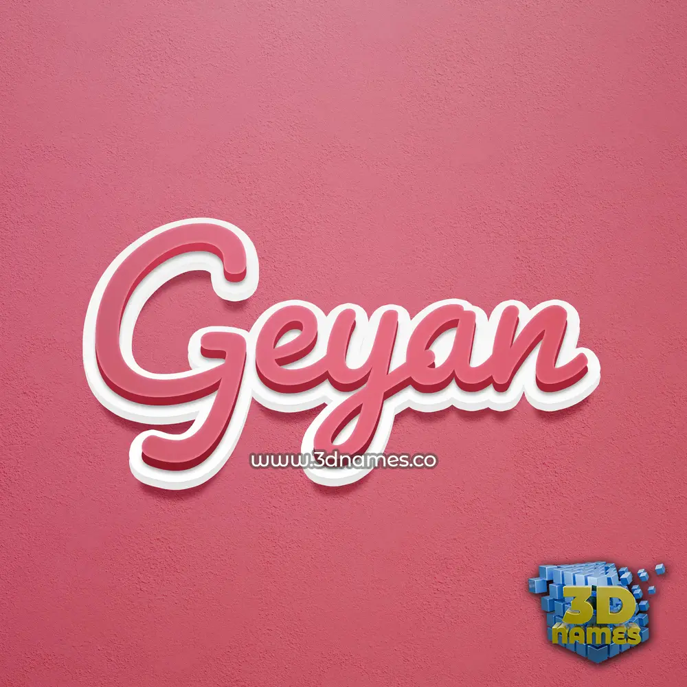 geyan in Red Scribble style - 3D name wallpaper geyan in Red Scribble style - 3D name wallpaper