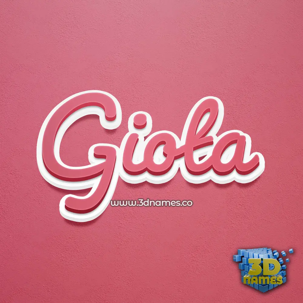giota in Red Scribble style - 3D name wallpaper giota in Red Scribble style - 3D name wallpaper