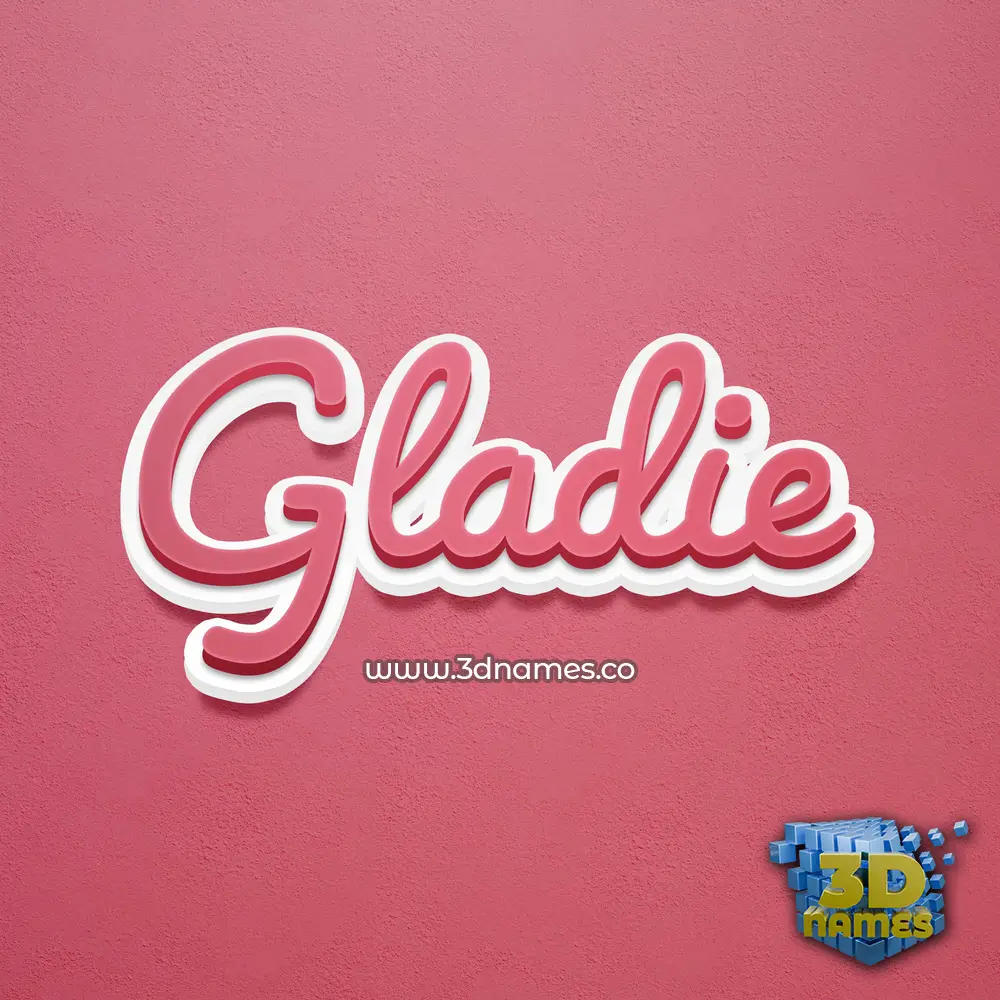 gladie in Red Scribble style - 3D name wallpaper gladie in Red Scribble style - 3D name wallpaper