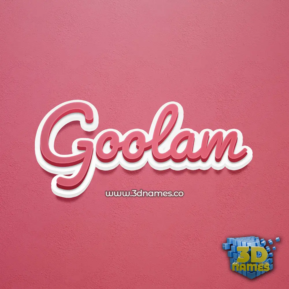 goolam in Red Scribble style - 3D name wallpaper goolam in Red Scribble style - 3D name wallpaper