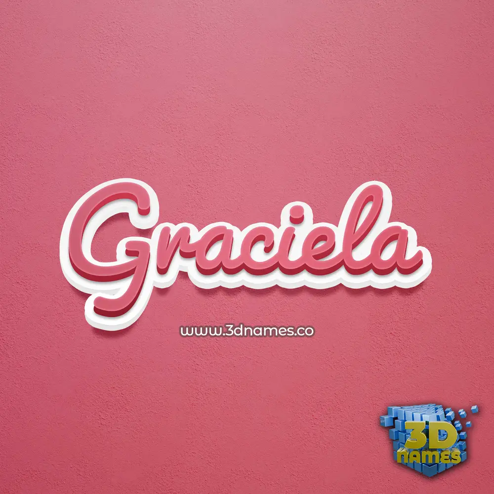 graciela in Red Scribble style - 3D name wallpaper graciela in Red Scribble style - 3D name wallpaper