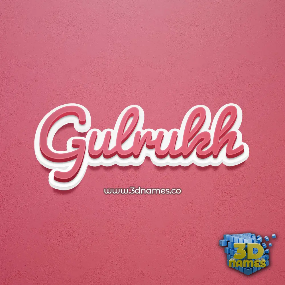 gulrukh in Red Scribble style - 3D name wallpaper gulrukh in Red Scribble style - 3D name wallpaper