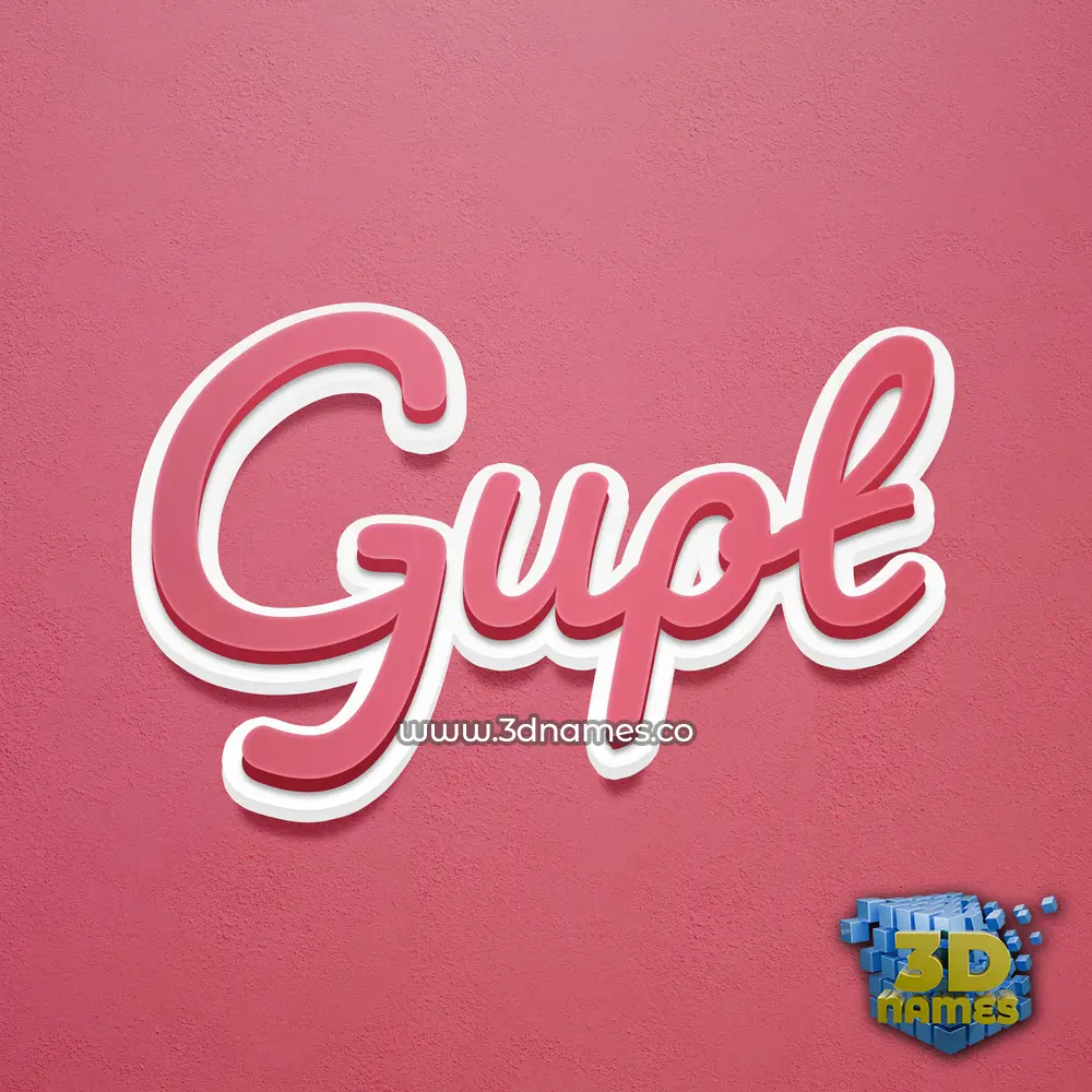 gupt in Red Scribble style - 3D name wallpaper gupt in Red Scribble style - 3D name wallpaper