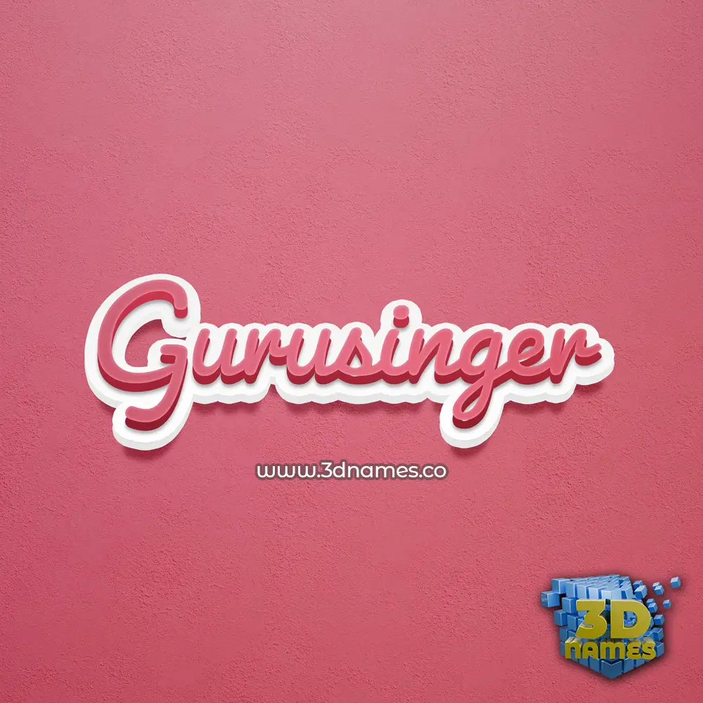 gurusinger in Red Scribble style - 3D name wallpaper gurusinger in Red Scribble style - 3D name wallpaper